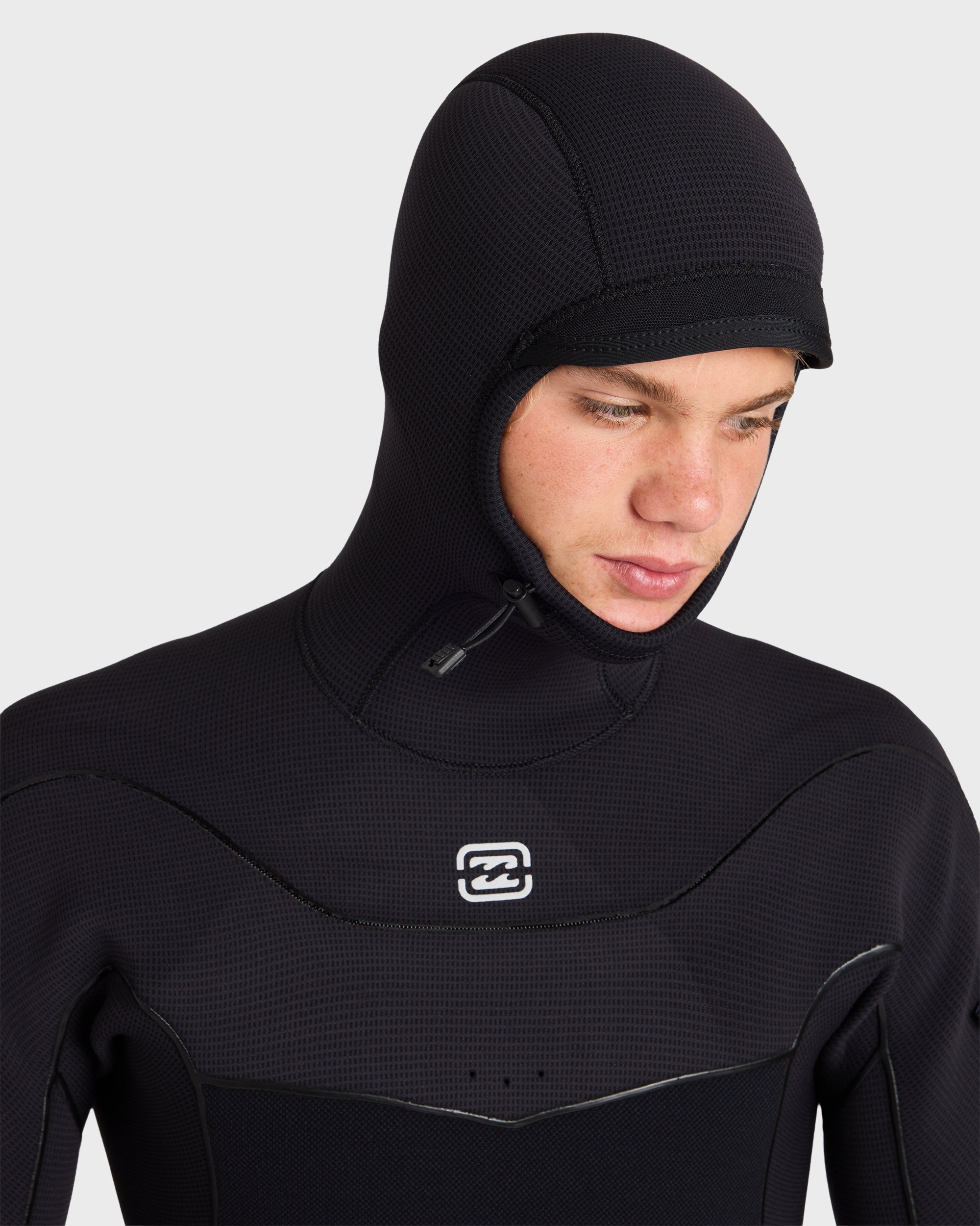 4/3mm Furnace Ultra Gullwing Hooded Full Wetsuit - Black