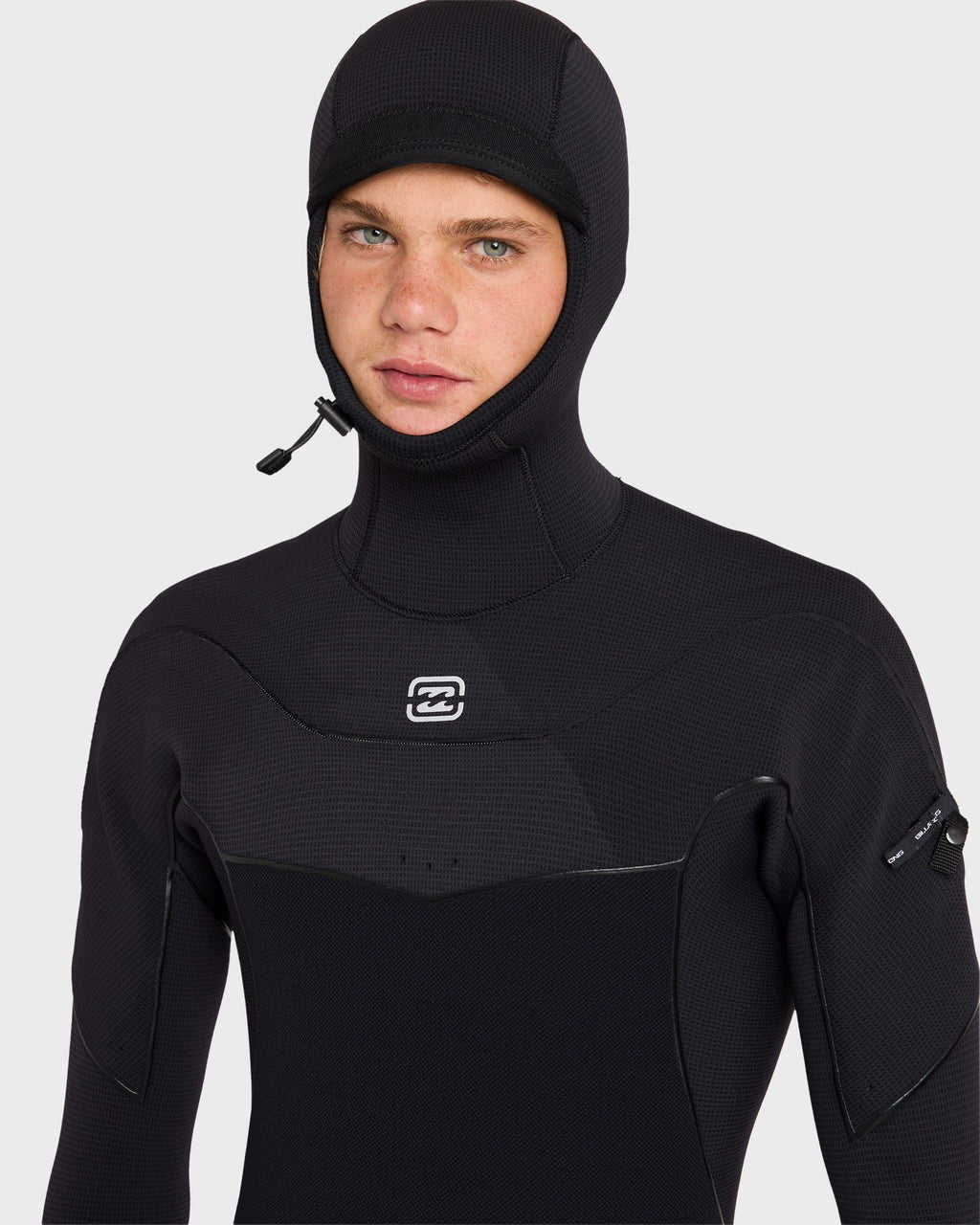 4/3mm Furnace Ultra Gullwing Hooded Full Wetsuit - Black