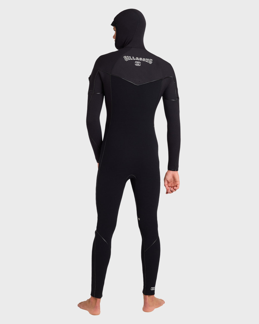 4/3mm Furnace Ultra Gullwing Hooded Full Wetsuit - Black