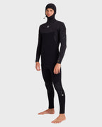4/3mm Furnace Ultra Gullwing Hooded Full Wetsuit - Black