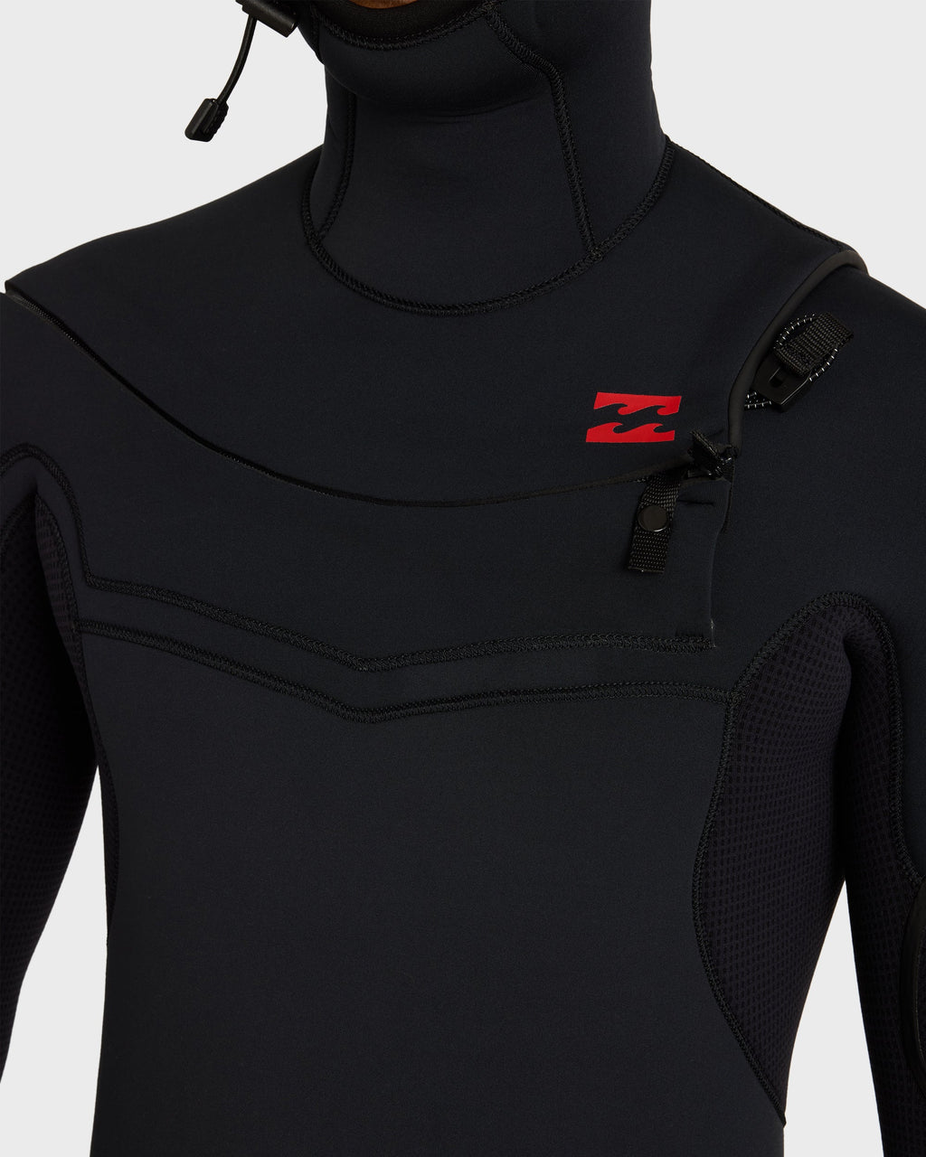 5/4mm Absolute Ultra GBS Hooded Chest Zip Full Wetsuit - Black