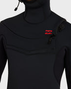 5/4mm Absolute Ultra GBS Hooded Chest Zip Full Wetsuit - Black