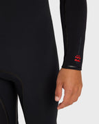 5/4mm Absolute Ultra GBS Hooded Chest Zip Full Wetsuit - Black