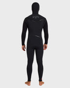 5/4mm Absolute Ultra GBS Hooded Chest Zip Full Wetsuit - Black