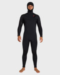 5/4mm Absolute Ultra GBS Hooded Chest Zip Full Wetsuit - Black