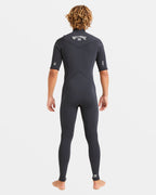2/2mm Absolute Natural Upcycler GBS Chest Zip Wetsuit - Black