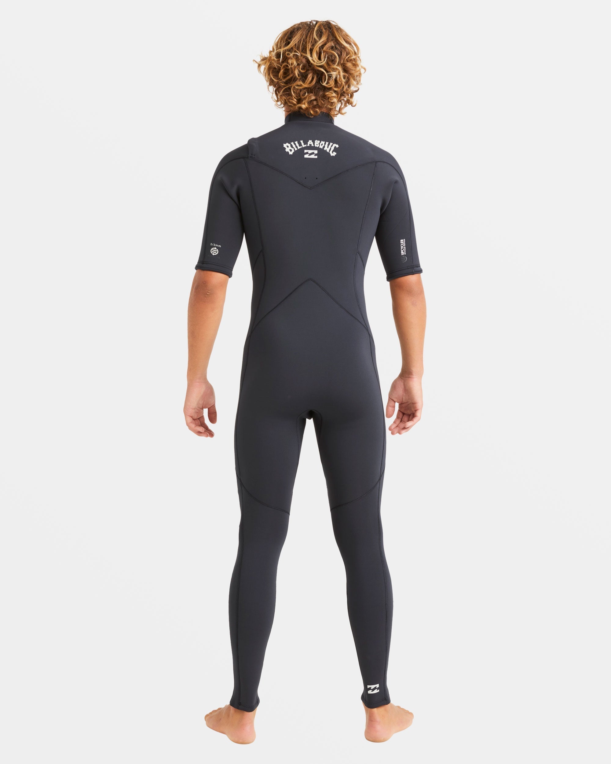 2/2mm Absolute Natural Upcycler GBS Chest Zip Wetsuit - Black