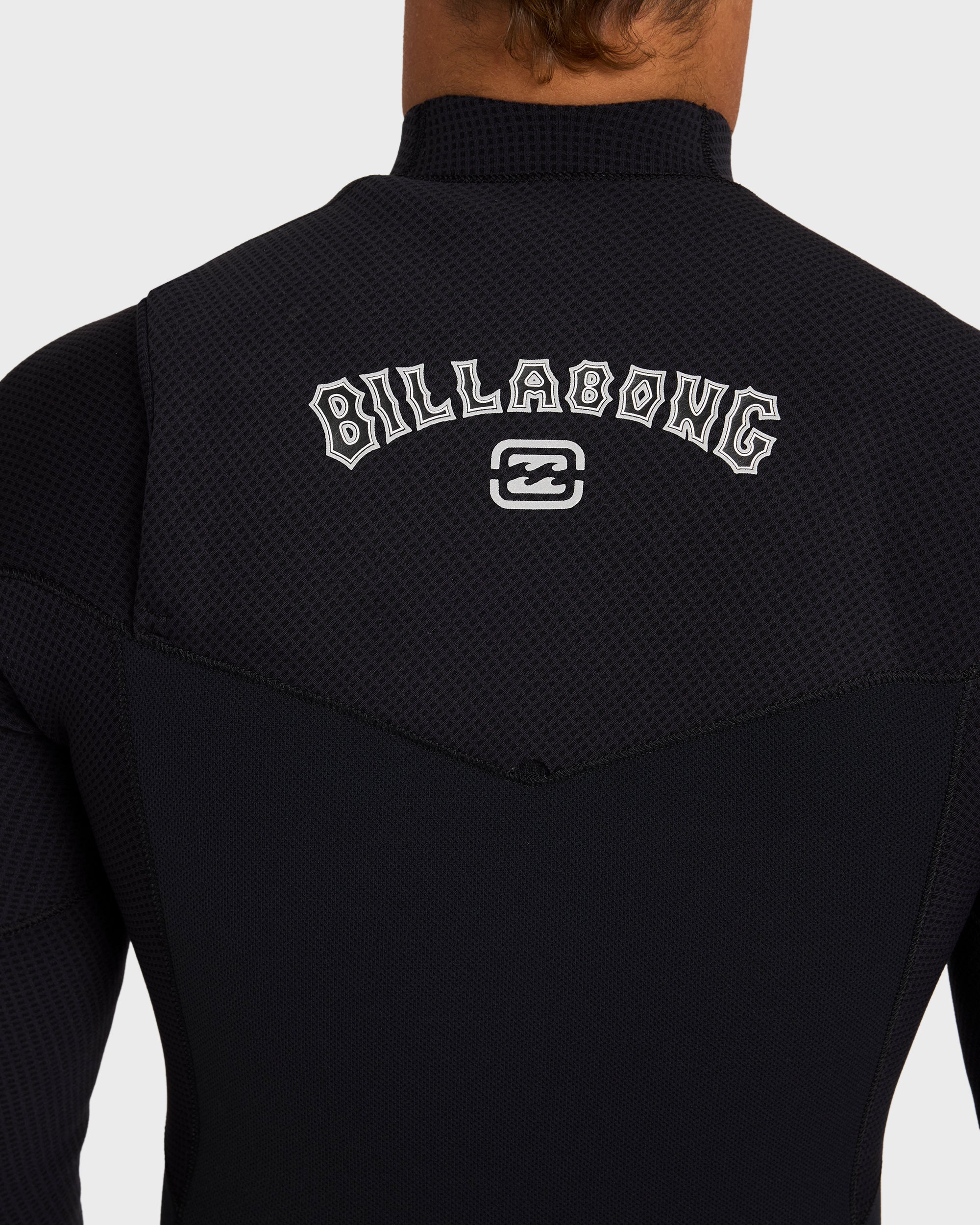 2/2mm Furnace Revo Chest Zip Long Sleeve Springsuit - Black