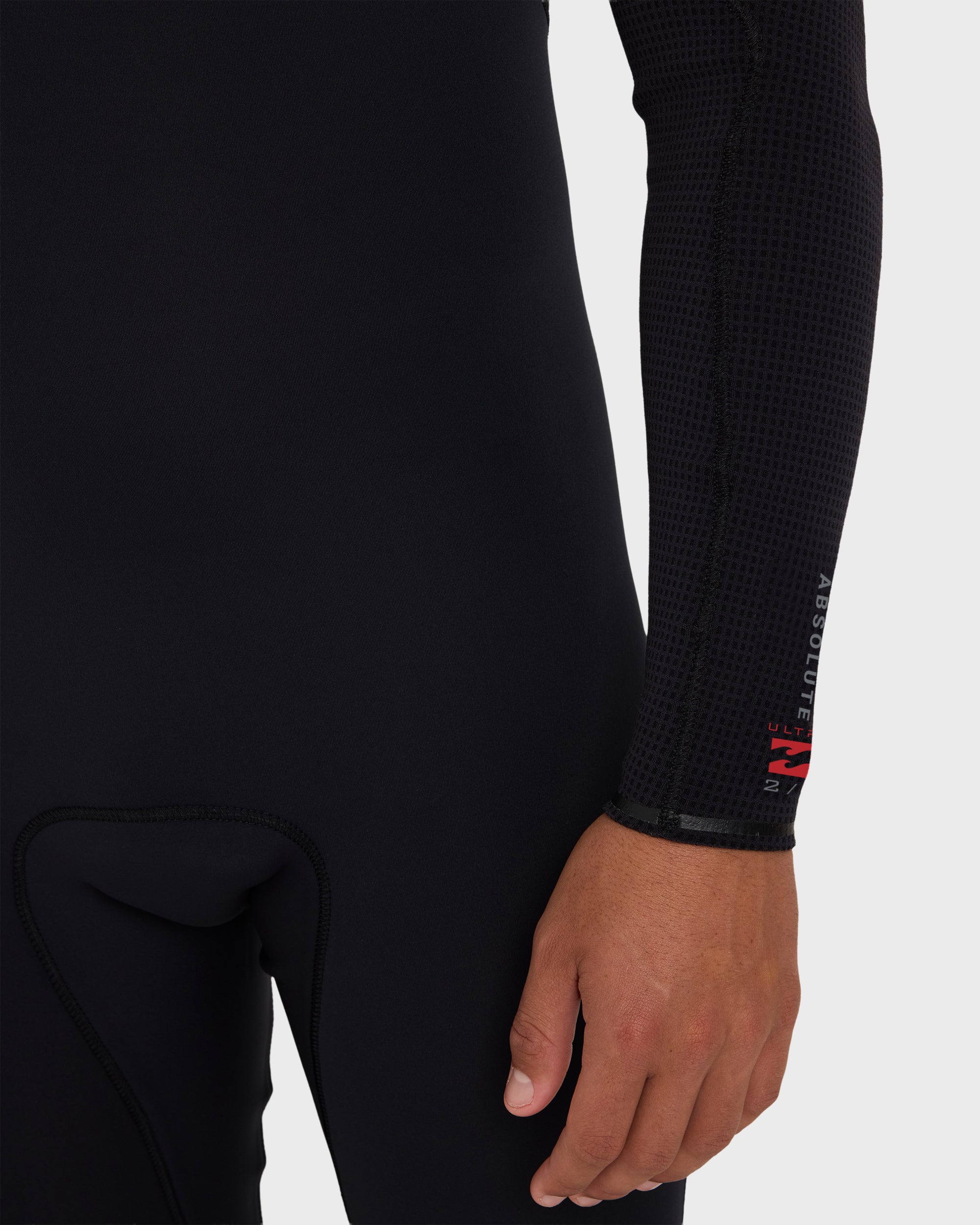 2/2mm Absolute Ultra Chest Zip Long Sleeve Springsuit - Black