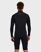 2/2mm Absolute Ultra Chest Zip Long Sleeve Springsuit - Black