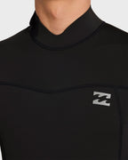 2/2mm Absolute Florida Short Sleeve Springsuit - Black
