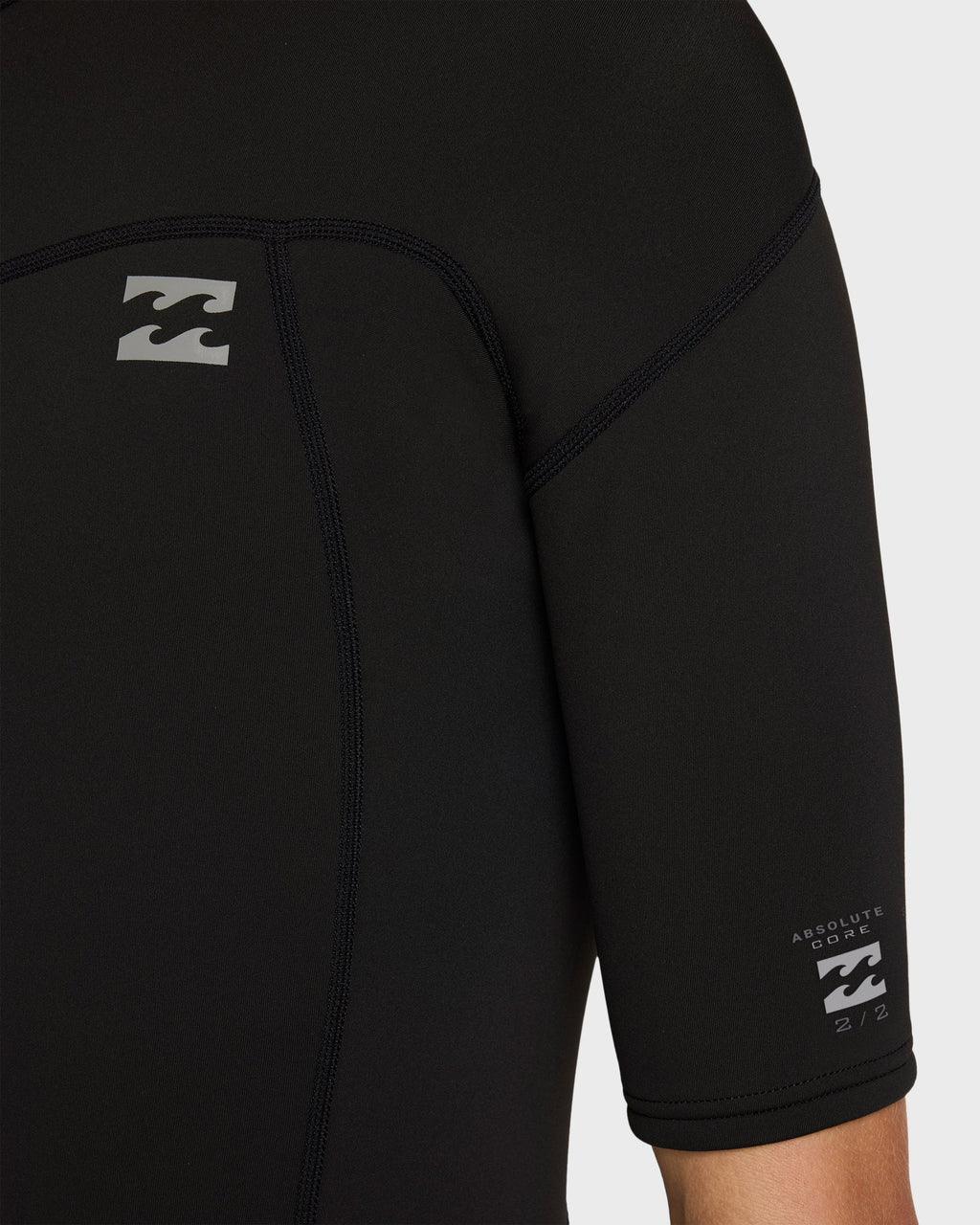 2/2mm Absolute Florida Short Sleeve Springsuit - Black