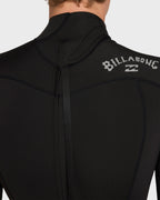 2/2mm Absolute Florida Short Sleeve Springsuit - Black