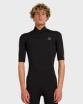 2/2mm Absolute Florida Short Sleeve Springsuit - Black