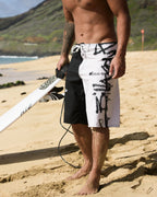 Inverted Pro 22 Boardshorts - Black/White