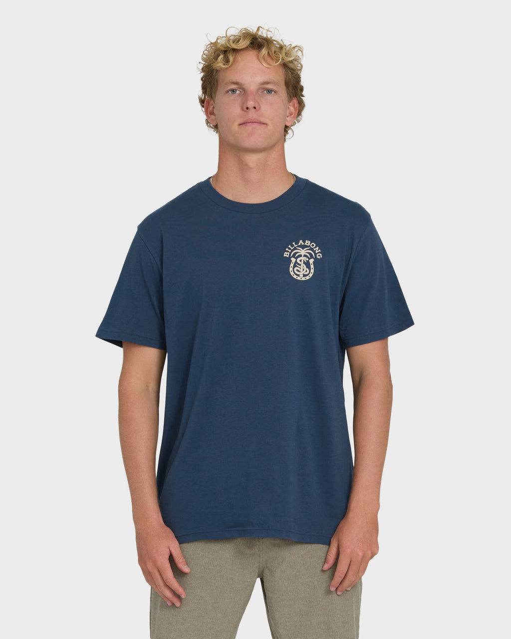 Forge Premium Short Sleeve Cotton T-Shirt - Dark Denim