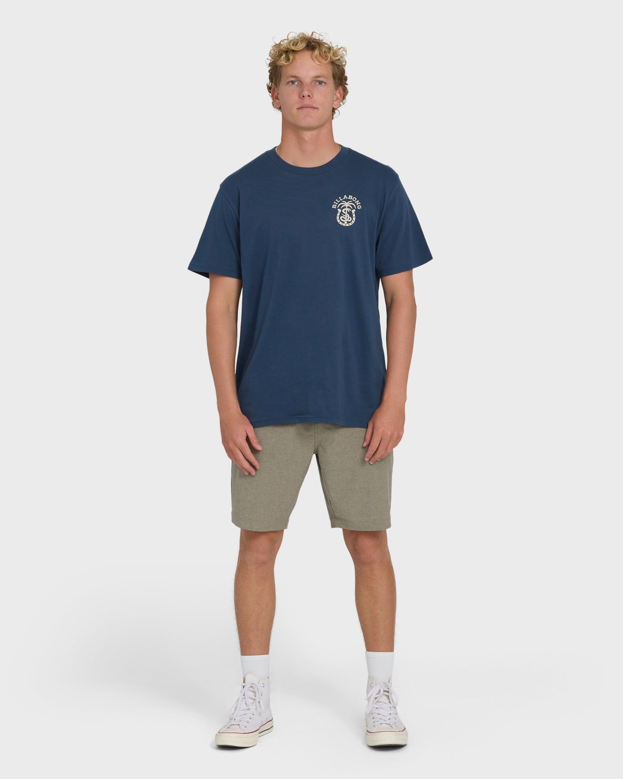 Forge Premium Short Sleeve Cotton T-Shirt - Dark Denim