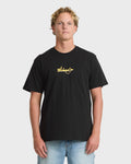 Occys Point Premium Short Sleeve Cotton T-Shirt - Black