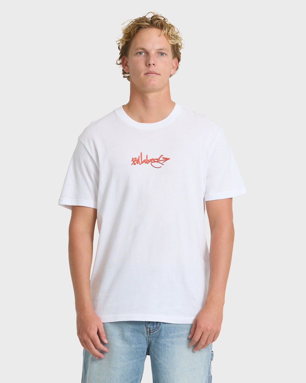 Occys Point Premium Short Sleeve Cotton T-Shirt - White