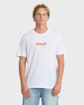 Occys Point Premium Short Sleeve Cotton T-Shirt - White