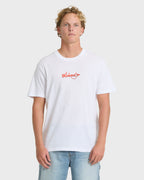 Occys Point Premium Short Sleeve Cotton T-Shirt - White