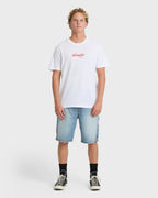 Occys Point Premium Short Sleeve Cotton T-Shirt - White