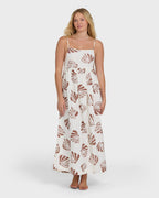 Undone Maxi Cover-Up Dress - Salt Crystal