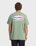 Walled Premium Short Sleeve Knit T-Shirt - Hedge Green