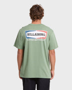 Walled Premium Short Sleeve Knit T-Shirt - Hedge Green