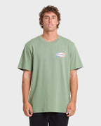 Walled Premium Short Sleeve Knit T-Shirt - Hedge Green