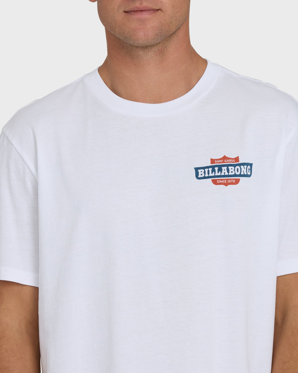 Walled Premium Short Sleeve Knit T-Shirt - White