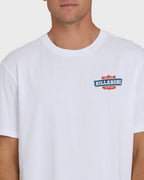 Walled Premium Short Sleeve Knit T-Shirt - White