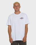 Walled Premium Short Sleeve Knit T-Shirt - White