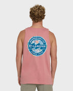 Hollow Fill Premium Tank Top - Ash Rose