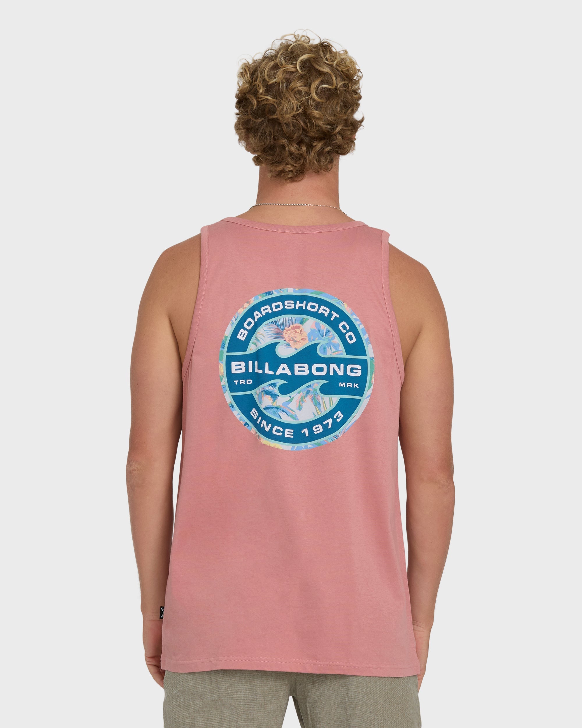 Hollow Fill Premium Tank Top - Ash Rose