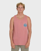 Hollow Fill Premium Tank Top - Ash Rose