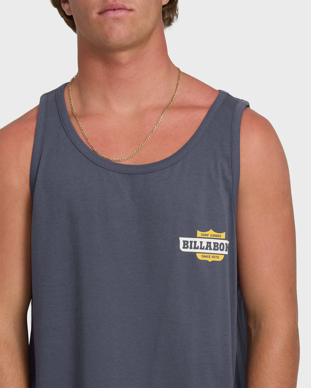 Walled Premium Tank Top - Graystone