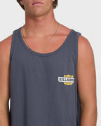 Walled Premium Tank Top - Graystone