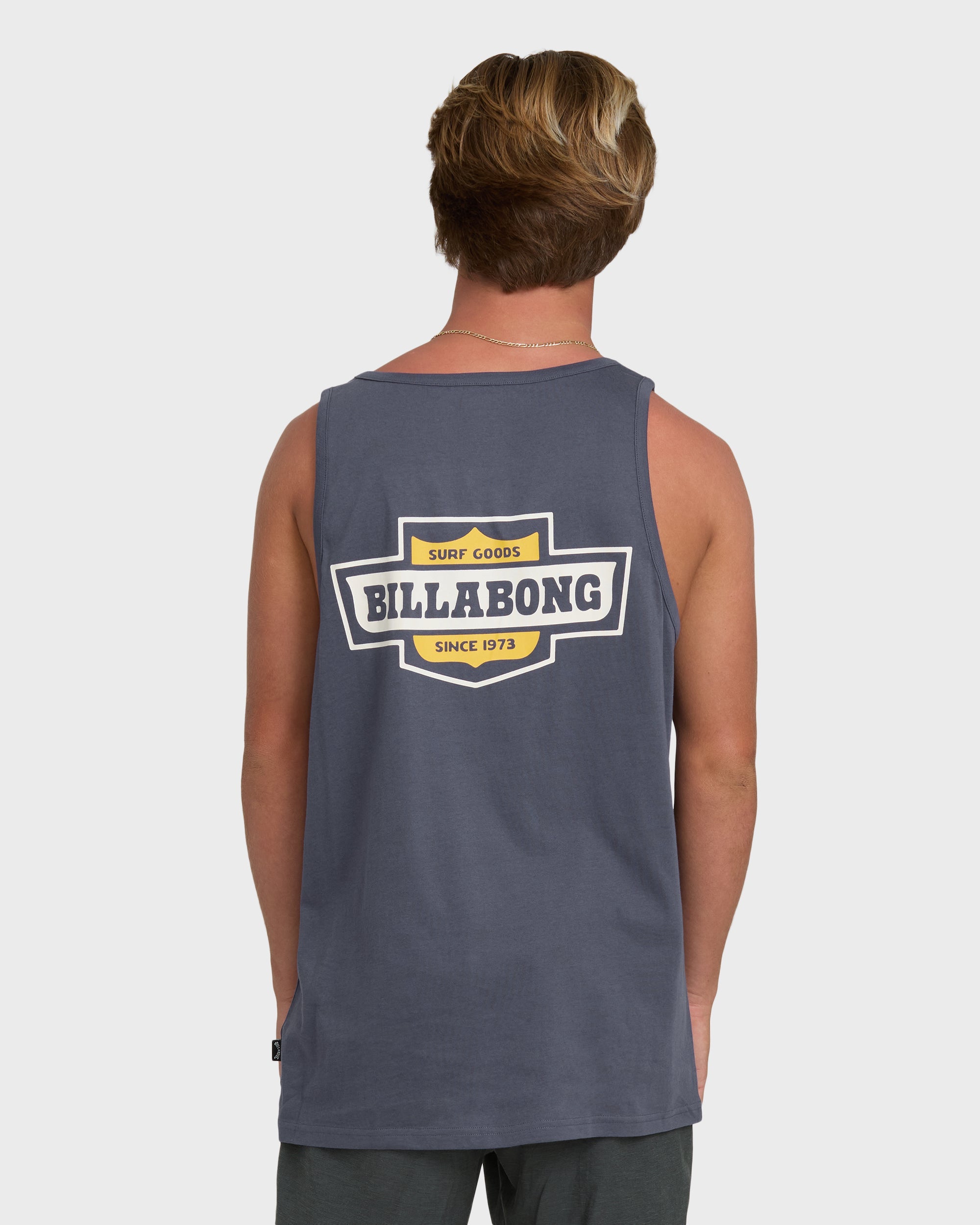 Walled Premium Tank Top - Graystone