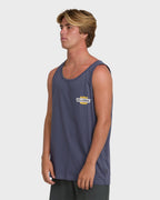 Walled Premium Tank Top - Graystone