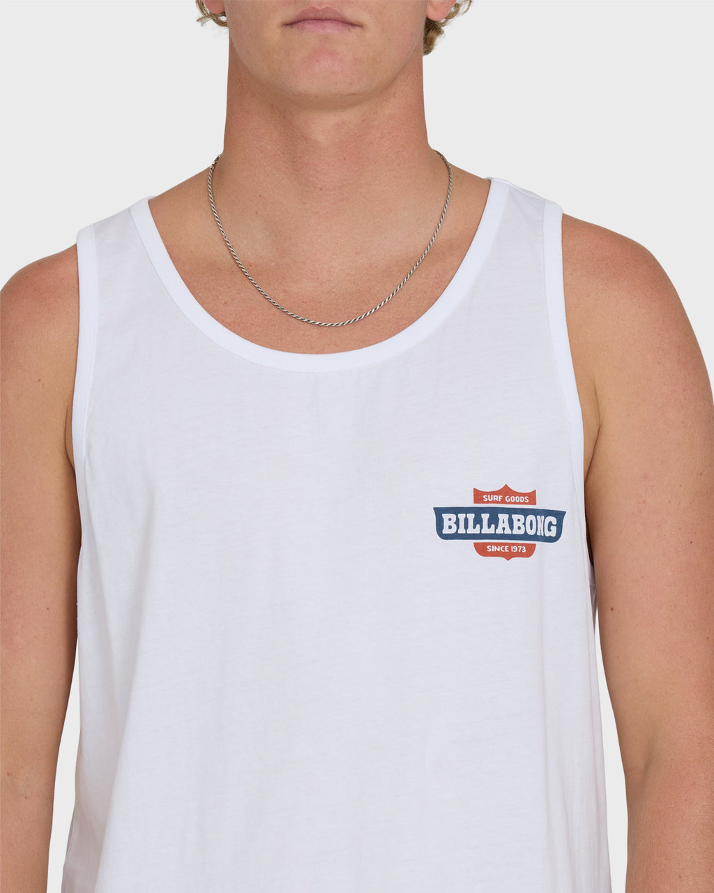 Walled Premium Tank Top - White