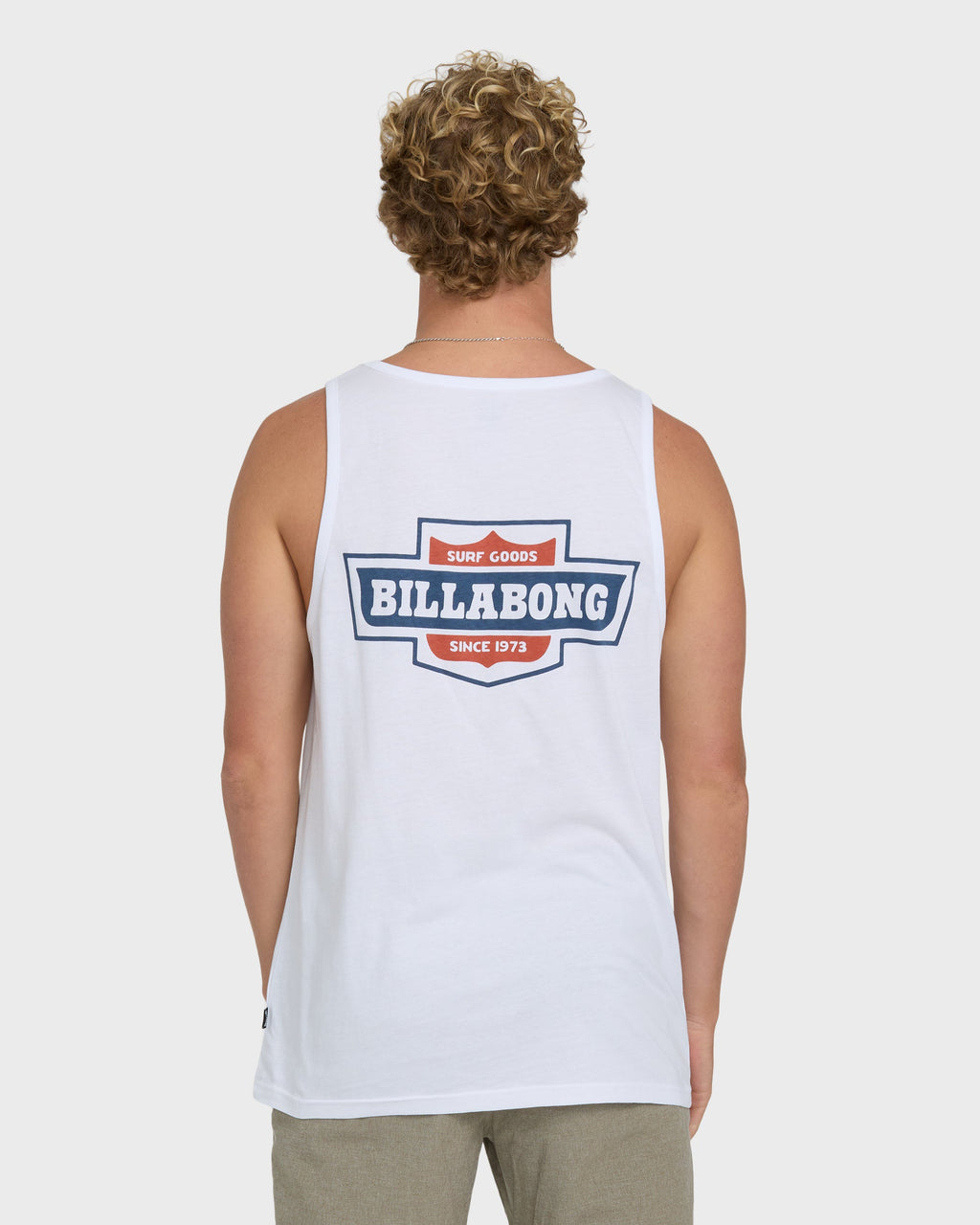 Walled Premium Tank Top - White
