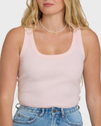 Rerun Tank Top - Rosewater