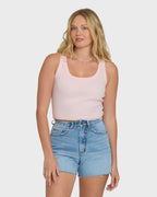 Rerun Tank Top - Rosewater