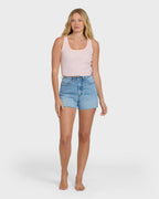 Rerun Tank Top - Rosewater