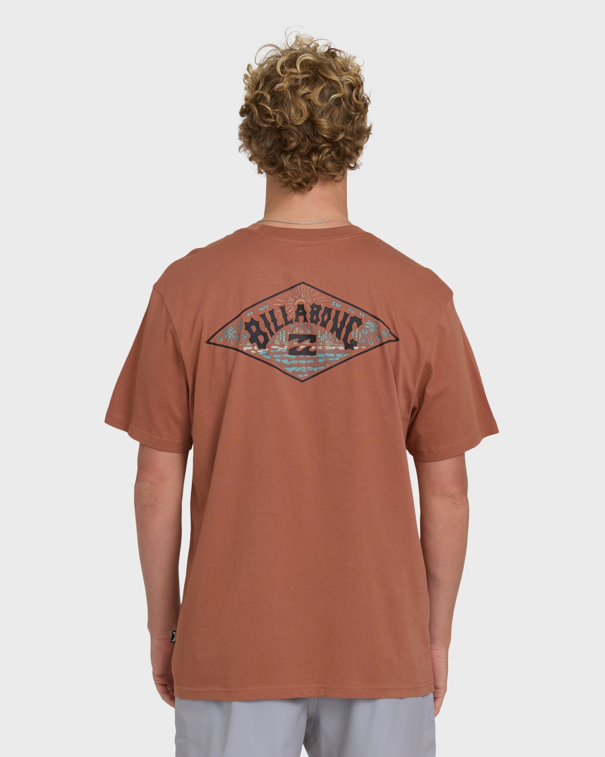 A/Div Arch Premium Short Sleeve Knit T-Shirt - Cedar Wood