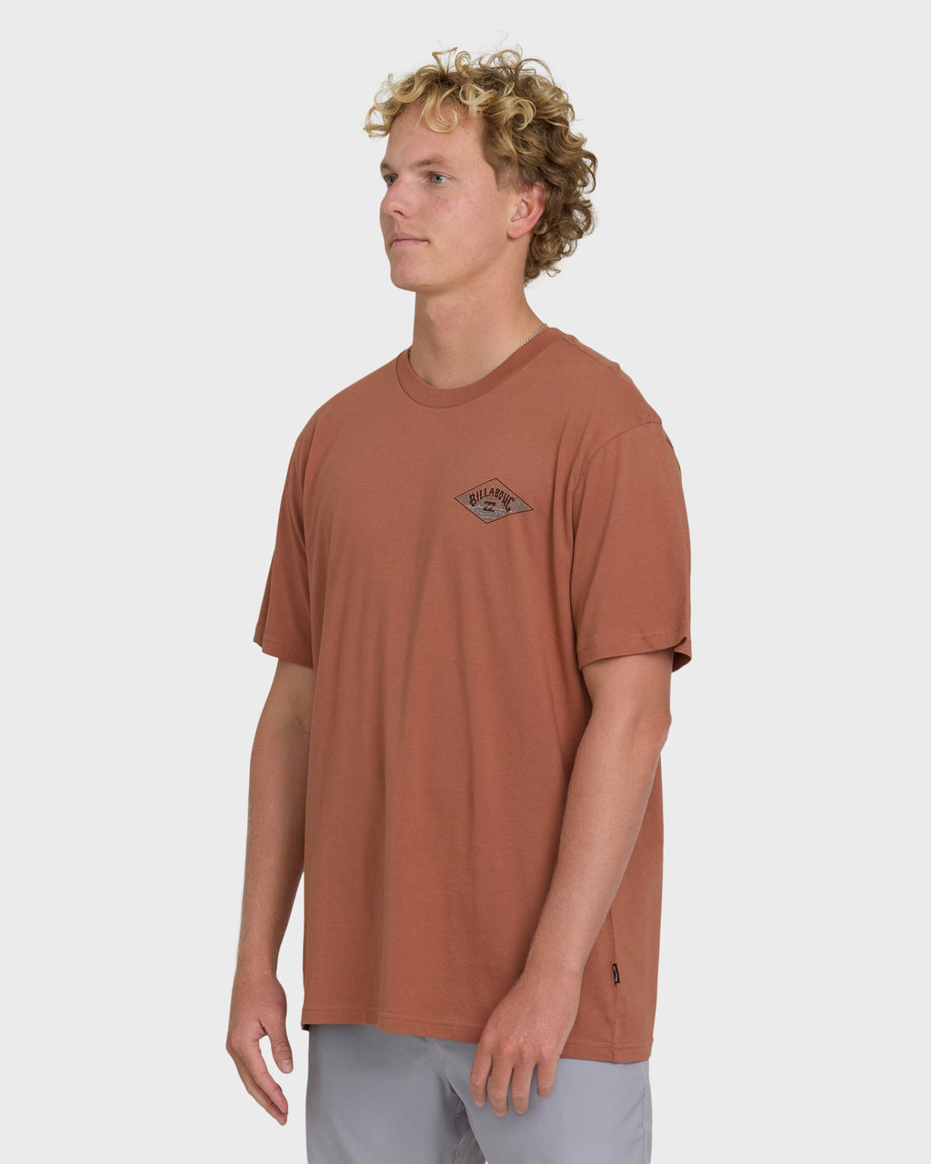 A/Div Arch Premium Short Sleeve Knit T-Shirt - Cedar Wood