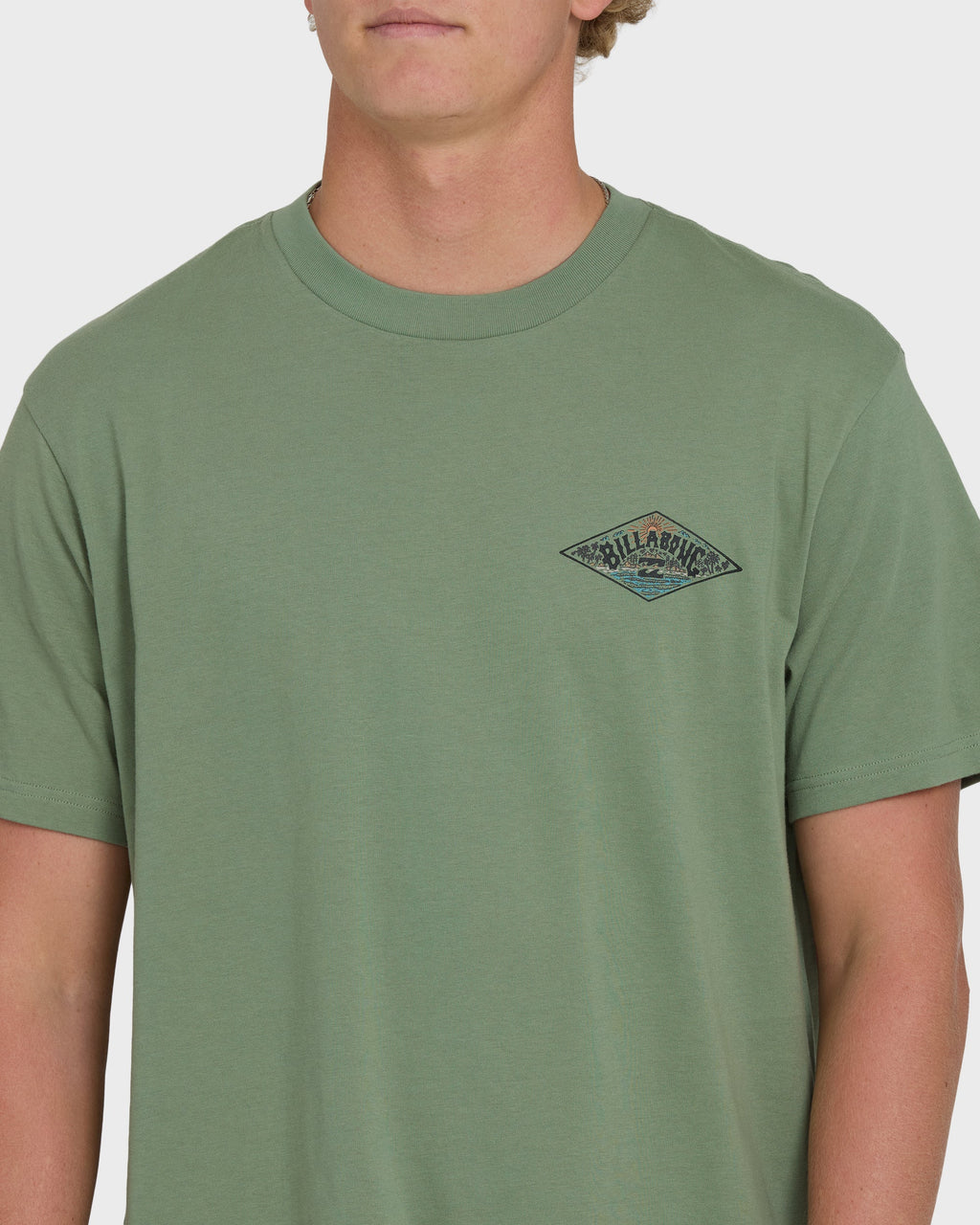 A/Div Arch Premium Short Sleeve Knit T-Shirt - Hedge Green