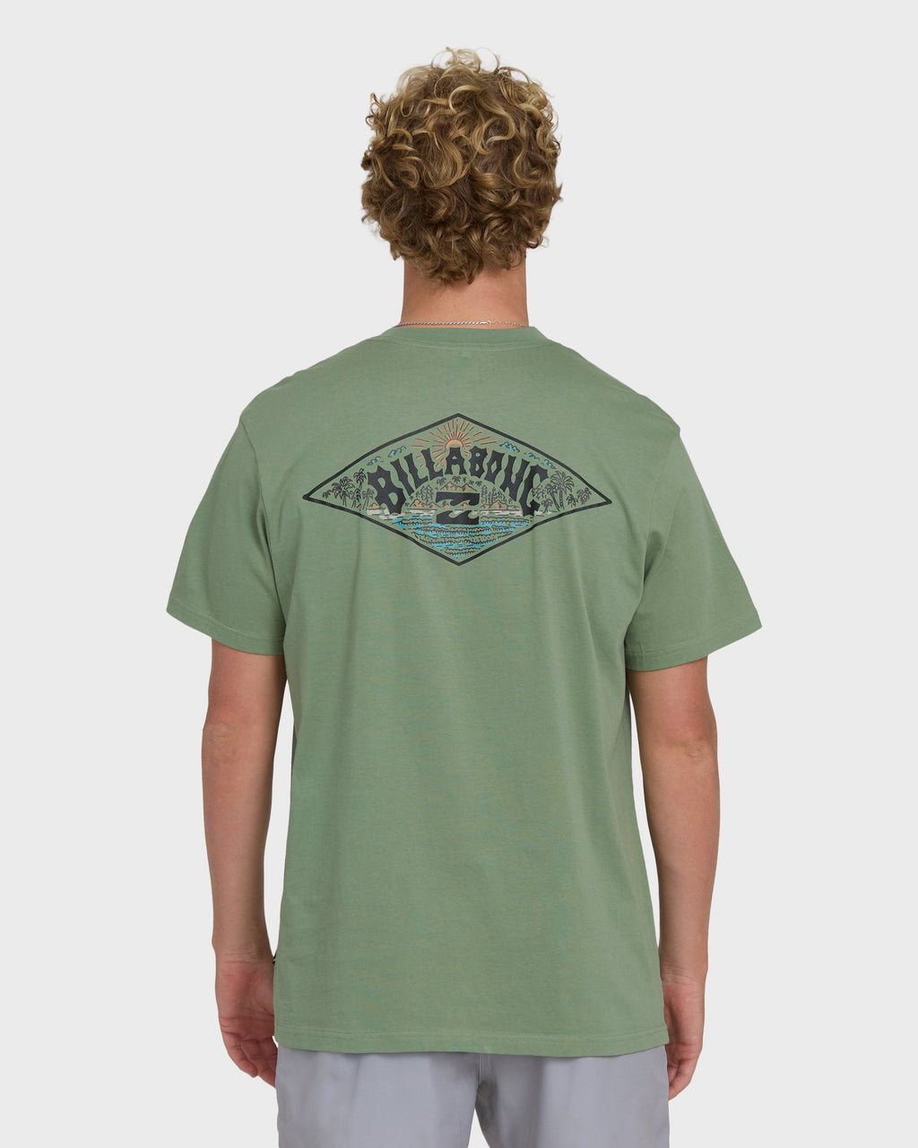 A/Div Arch Premium Short Sleeve Knit T-Shirt - Hedge Green