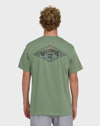 A/Div Arch Premium Short Sleeve Knit T-Shirt - Hedge Green